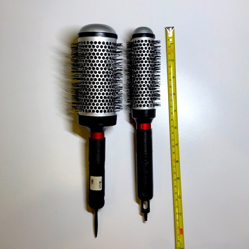 Large Only Technique Tourmaline Thermal RoundBrush